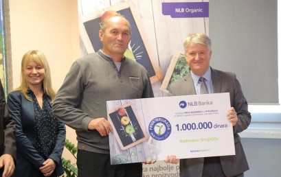 Gazdinstvo Grujićić dobitnik nagrade za organsku poljoprivredu